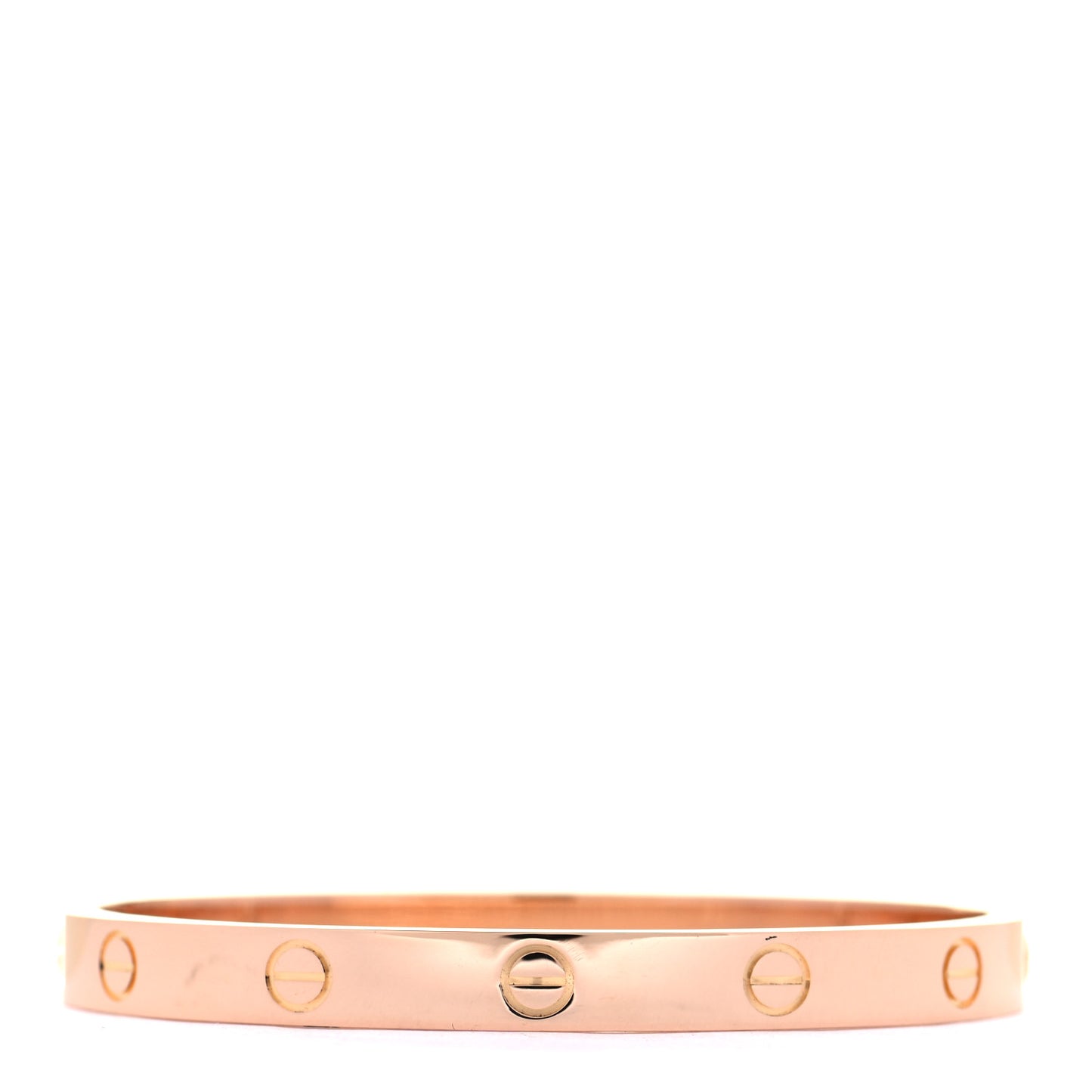 18K Pink Gold LOVE Bracelet 17