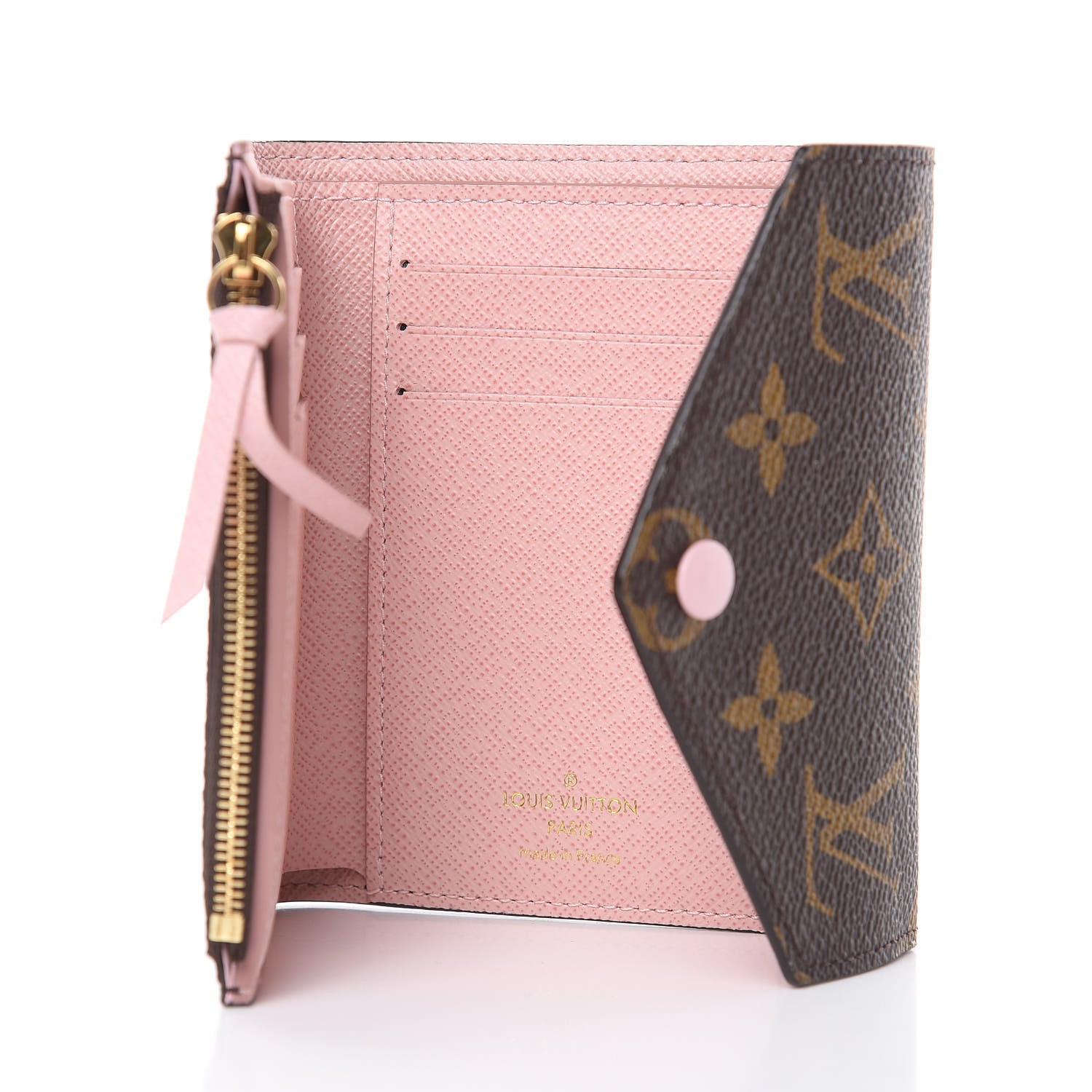 Louis Vuitton Monogram Victorine Wallet Rose Ballerine 5 of 8