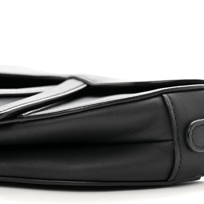 Christian Dior Ultra Matte Calfskin Mini Saddle Bag Black 8 of 10