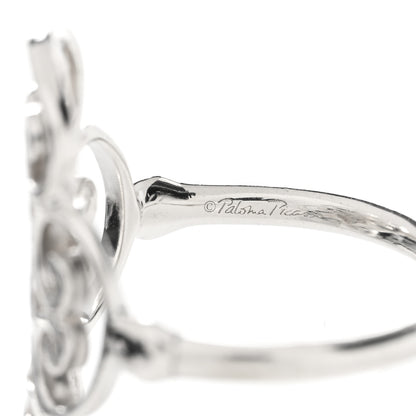 Tiffany Sterling Silver Paloma Picasso Venezia Goldoni Quadruplo Ring 54 6.75 3 of 3