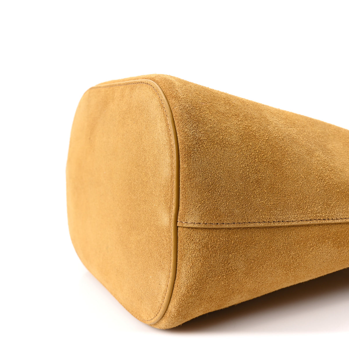 Celine Suede Calfskin Triomphe Medium Louise Bag Blonde 11 of 12