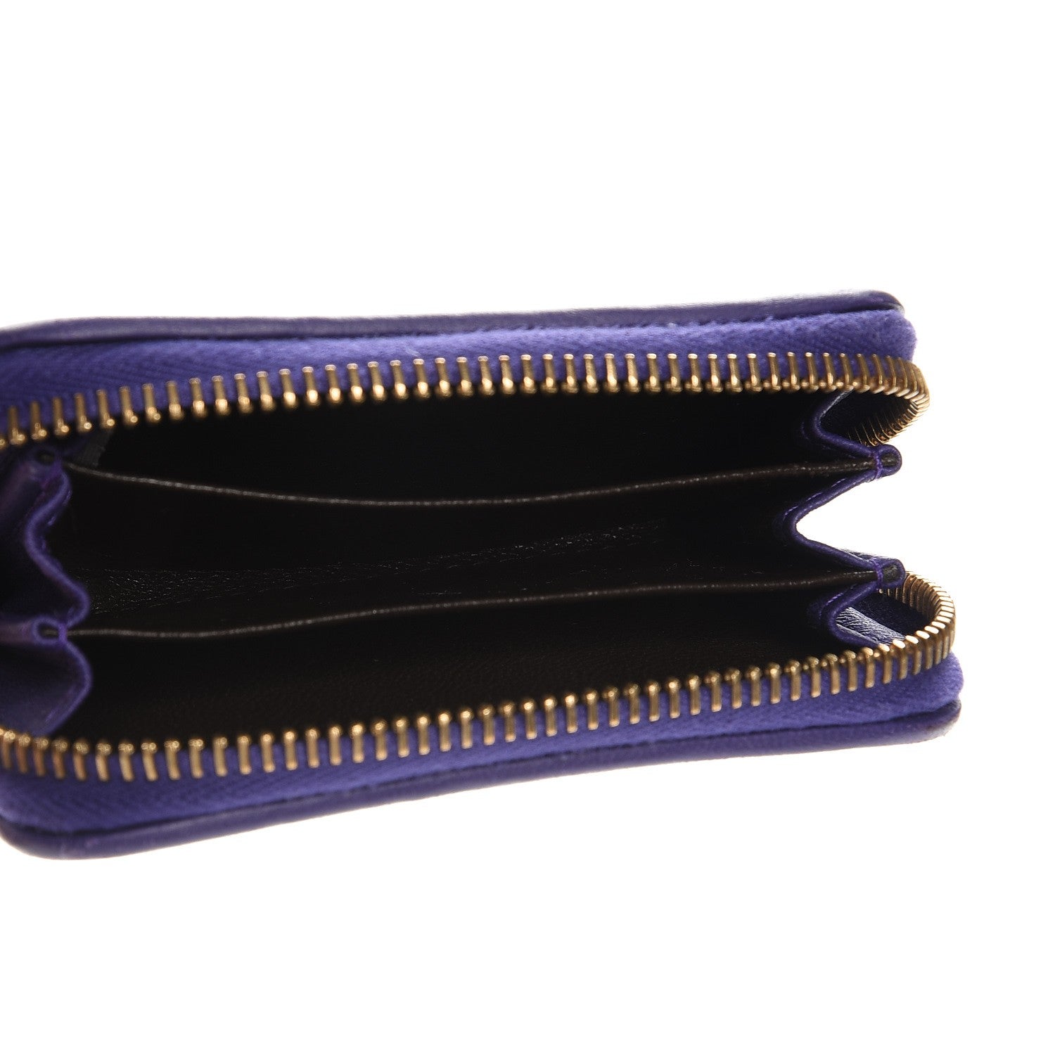 Bottega Veneta Nappa Intrecciato Zip Around Coin Purse Anemone 12 of 17