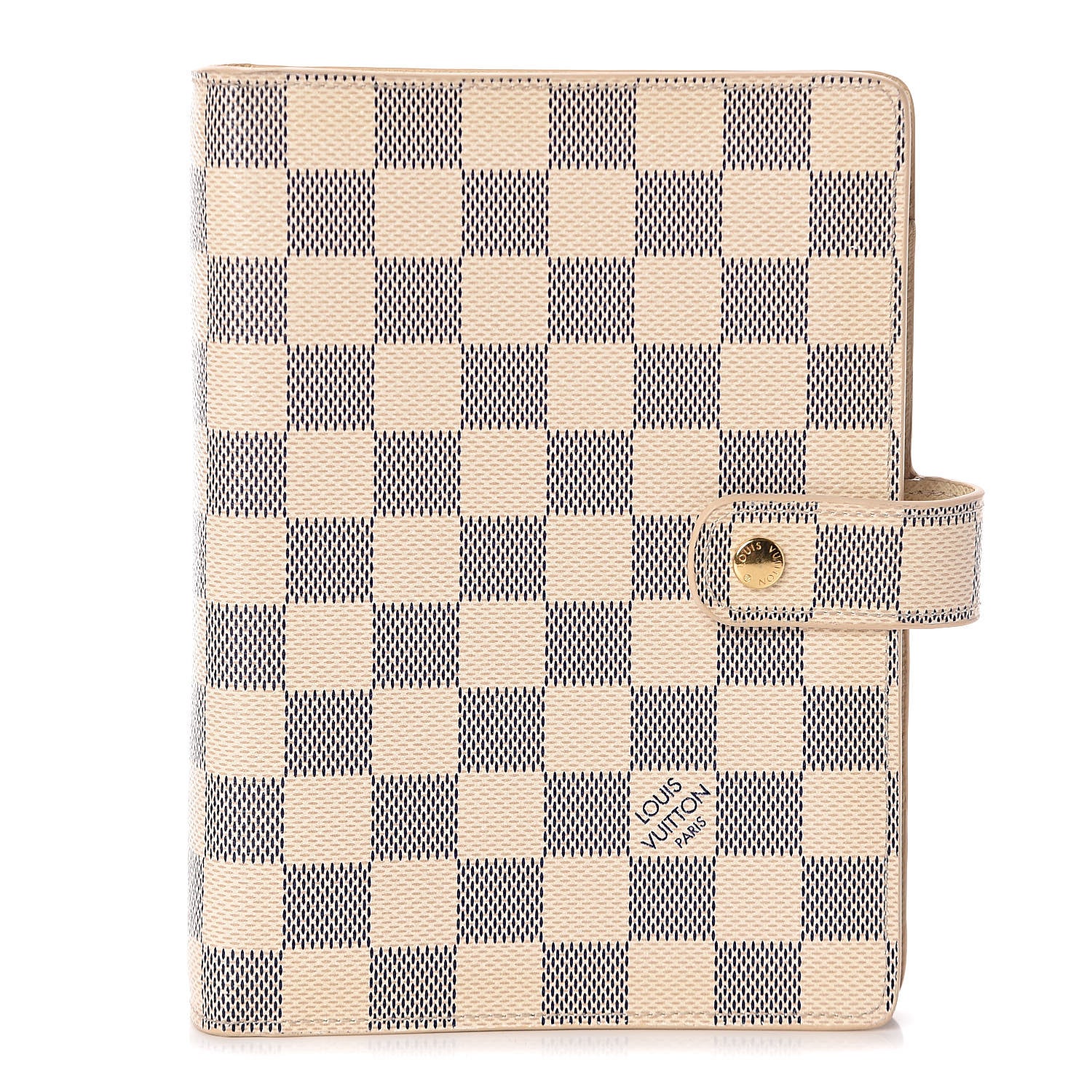 Louis Vuitton Damier Azur Medium Ring Agenda Cover 1 of 8