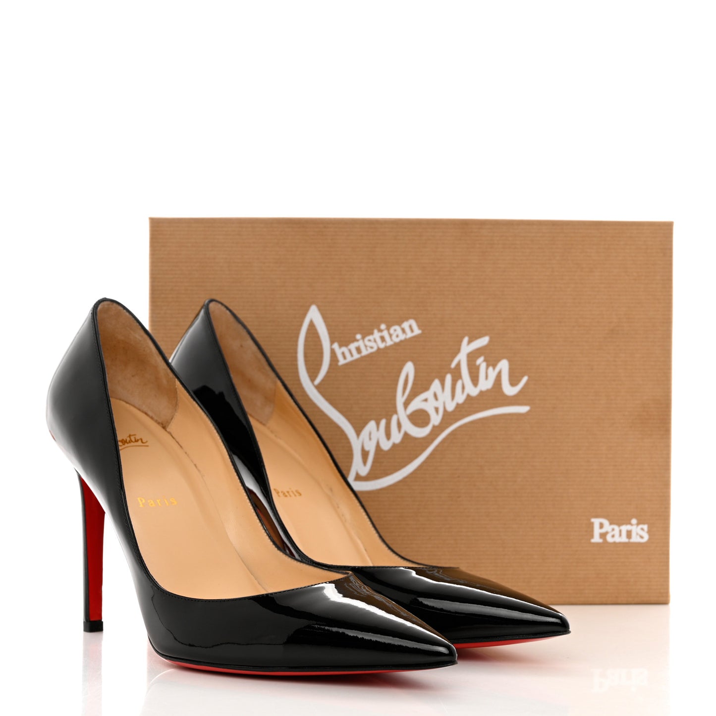 Patent New Decoltissimo 100 Pumps 40.5 Black