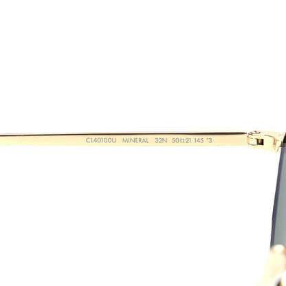 Celine Metal Round Sunglasses CL40100U Gold 6 of 6