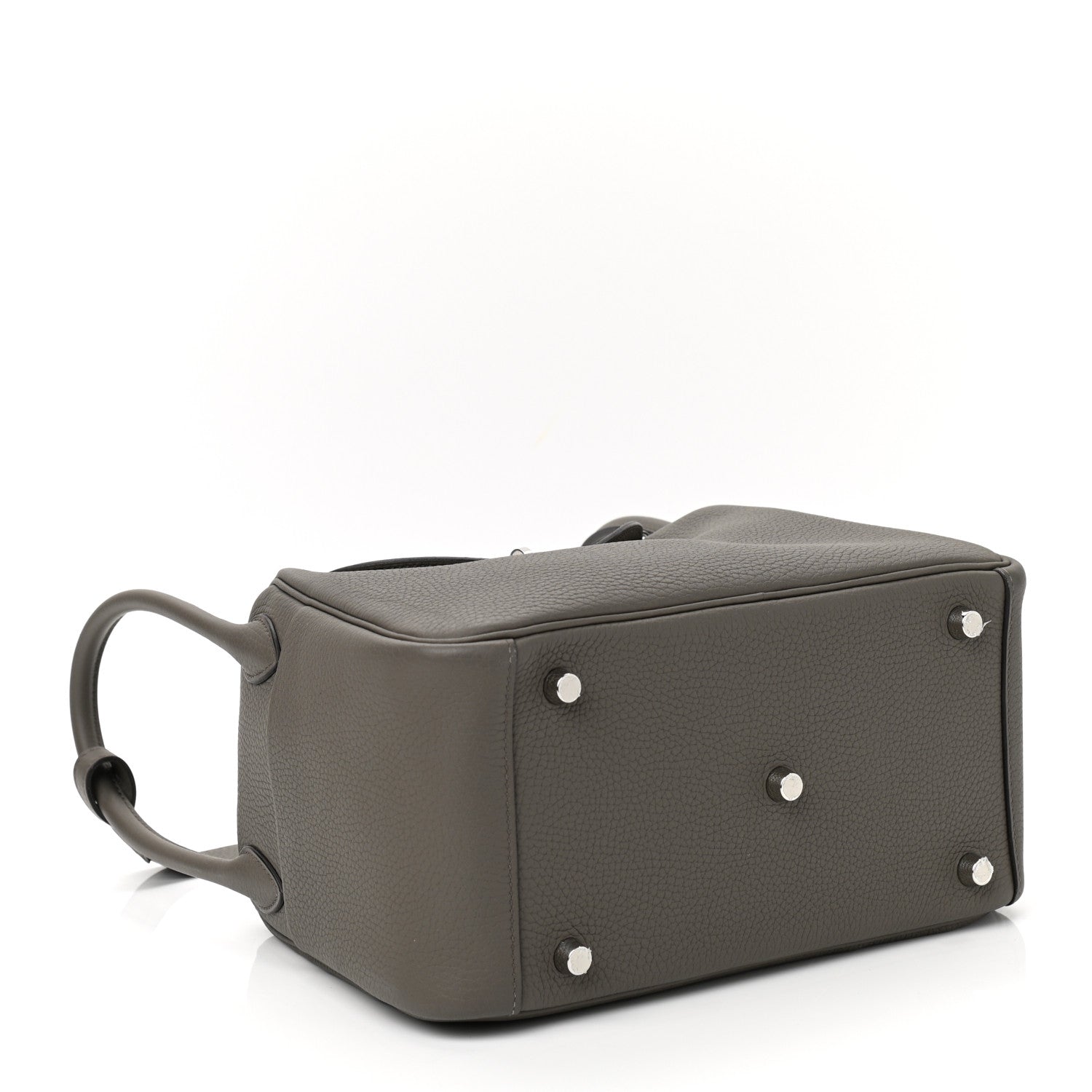 Hermes Taurillon Clemence Lindy 26 Etain 7 of 14