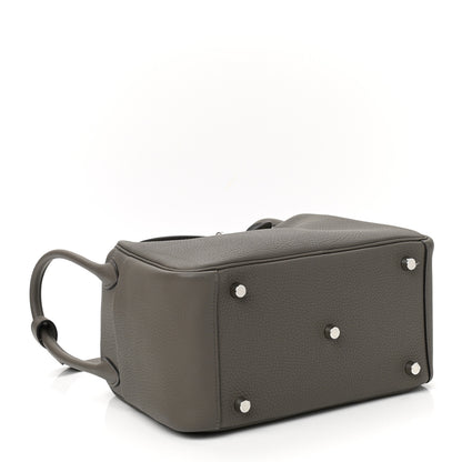 Hermes Taurillon Clemence Lindy 26 Etain 7 of 14