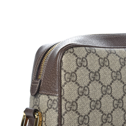 Gucci GG Supreme Monogram Web Small Ophidia Shoulder Bag Brown 8 of 10