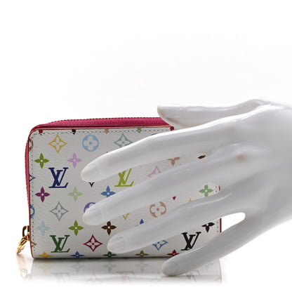 Louis Vuitton LV X TM Monogram Multicolor Portefeuille Lou Compact Wallet  White 2 of 10