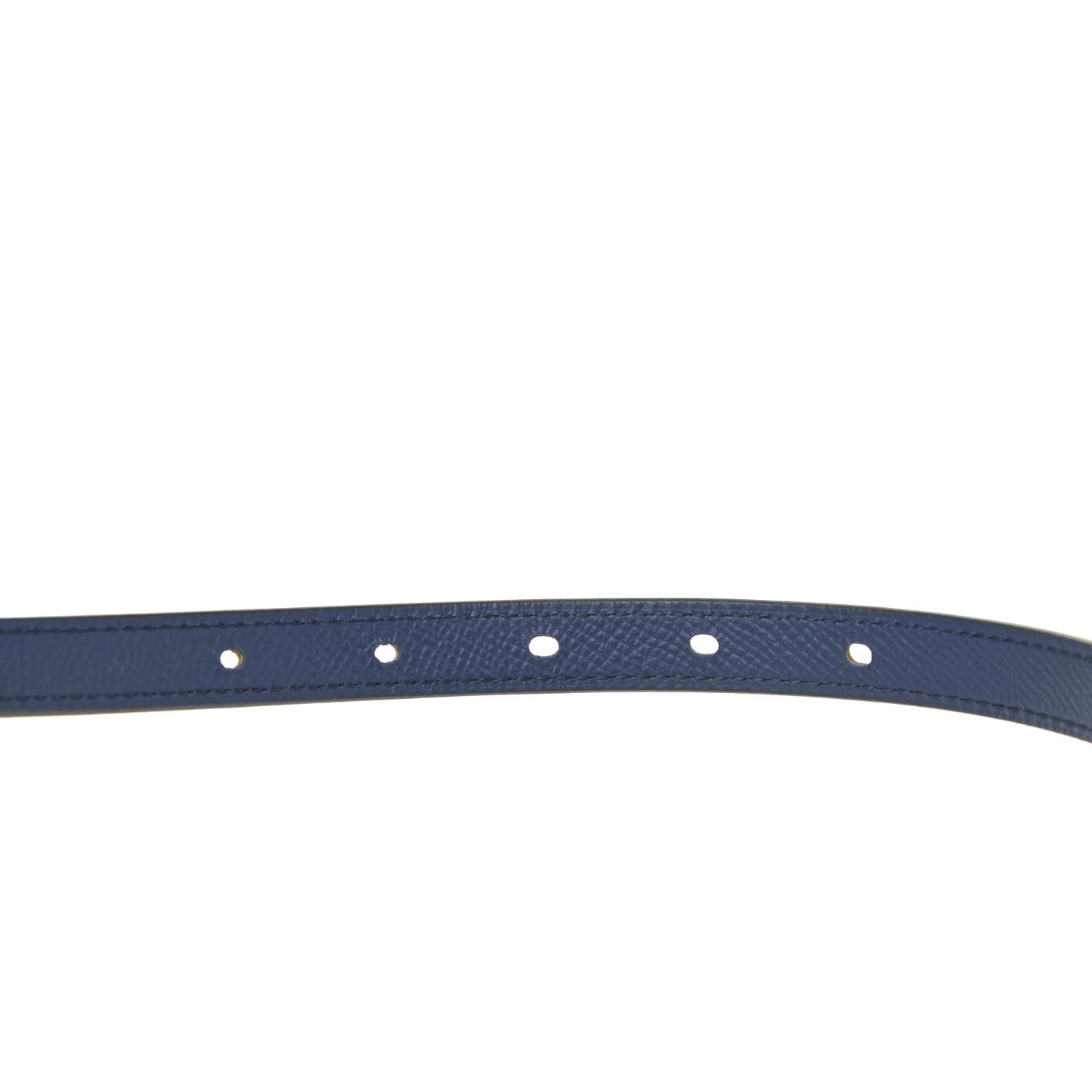 Hermes Epsom Swift 13mm Lucky 15 Belt 80 Jaune Ambre Bleu Saphir 6 of 9