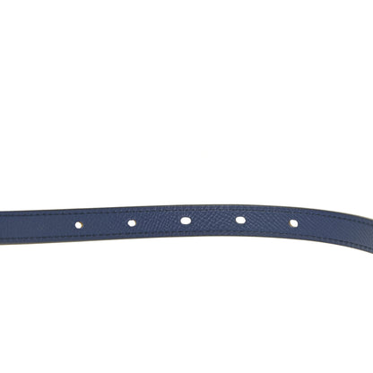 Hermes Epsom Swift 13mm Lucky 15 Belt 80 Jaune Ambre Bleu Saphir 6 of 9
