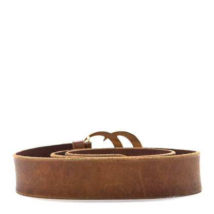 Gucci Faded Calfskin Double G 40mm Belt 85 34 Cuir 2 of 4
