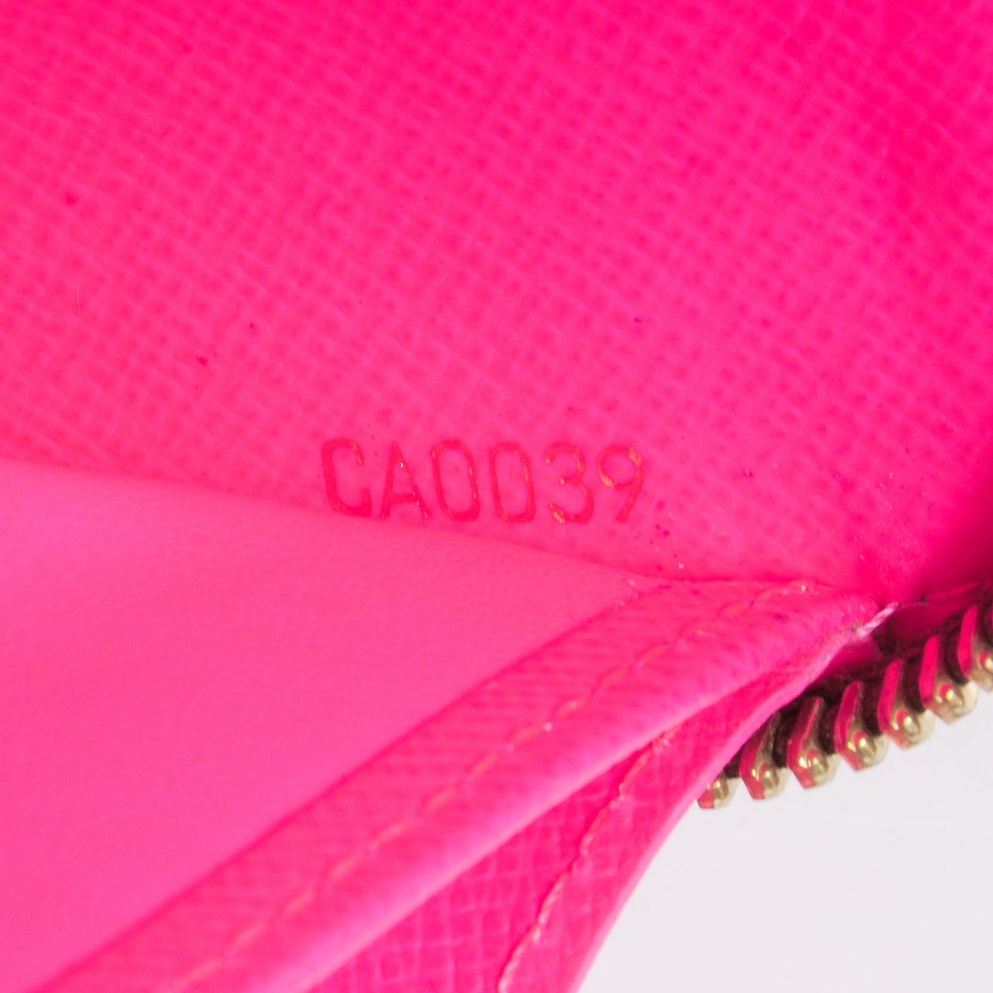 Monogram Graffiti Zippy Wallet Fuchsia