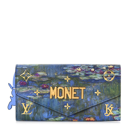 Louis Vuitton Masters Monet Sarah Wallet 1 of 10