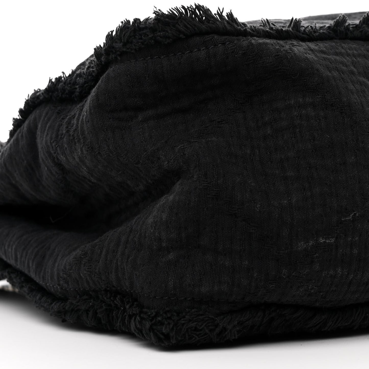 Canvas Extra Large Double Face Shopping Tote Black