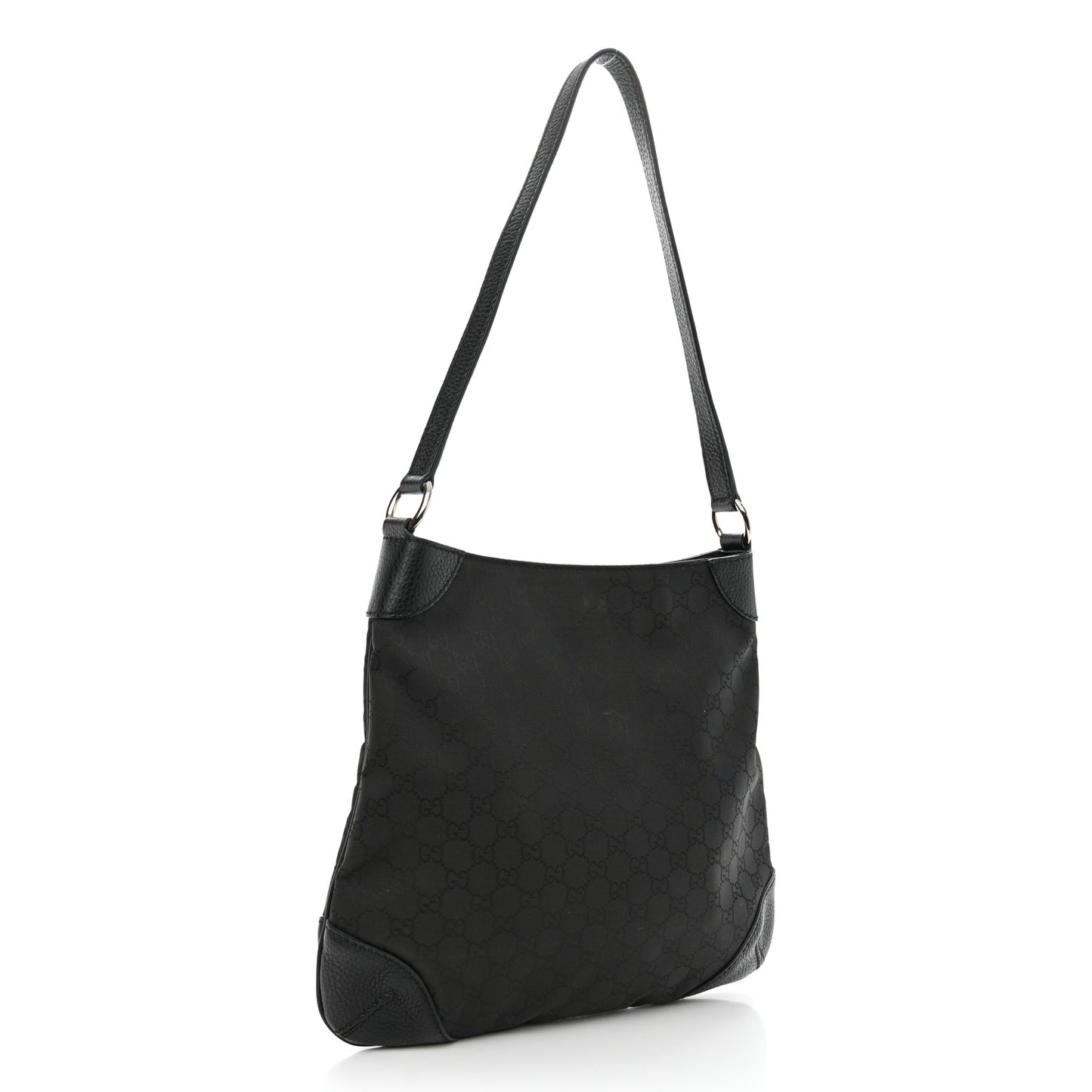 Monogram Shoulder Bag Black