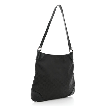 Gucci Monogram Shoulder Bag Black 3 of 14