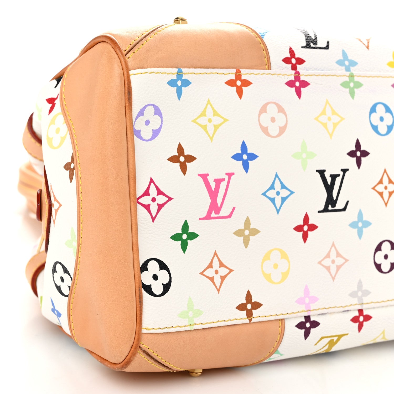 Louis Vuitton Monogram Multicolor Claudia White 8 of 9