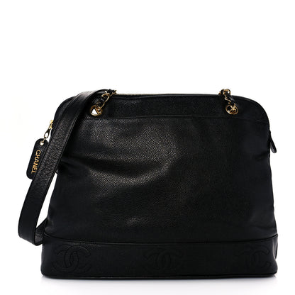 Chanel Caviar CC Shoulder Bag Black 1 of 11