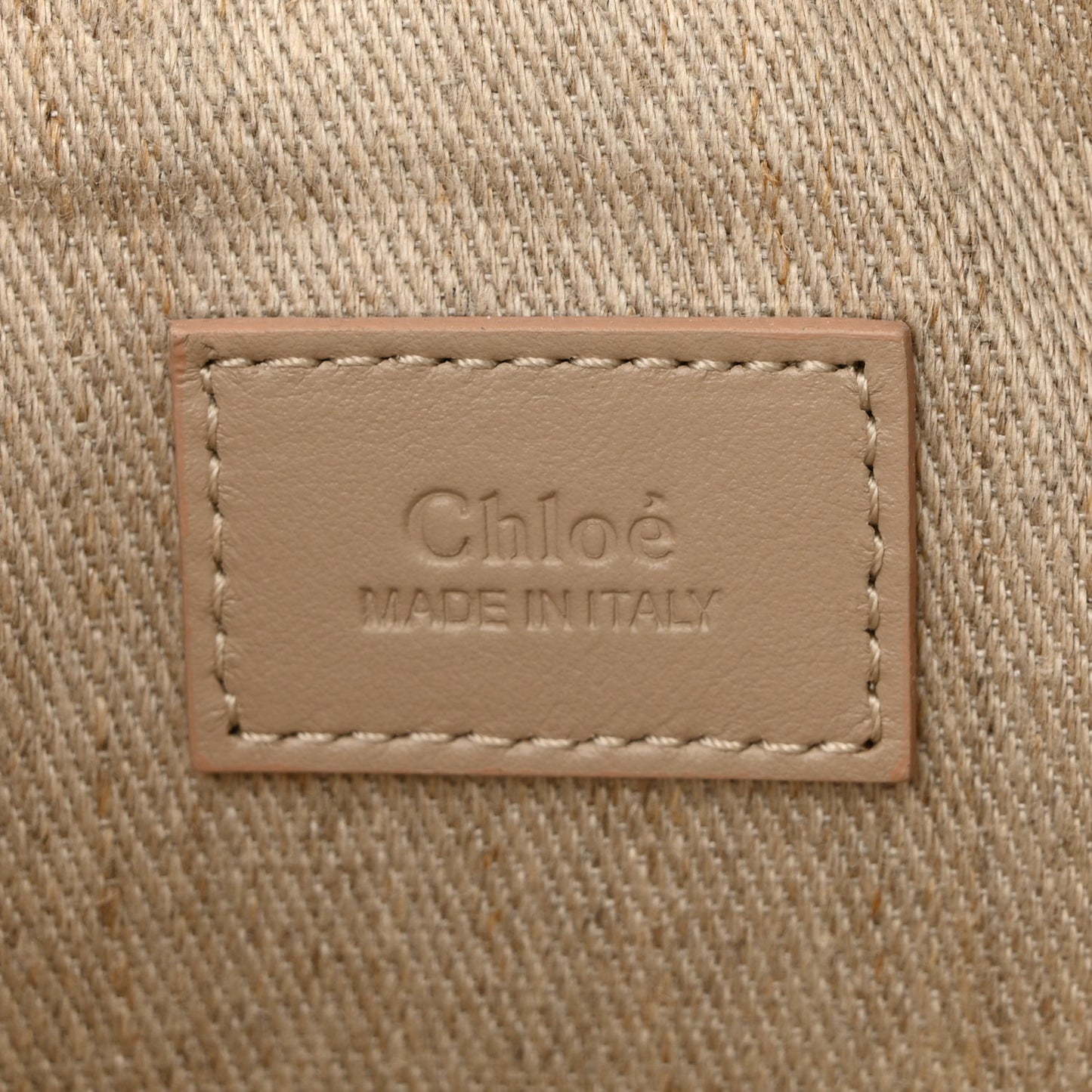 Linen Woody Belt Bag Blush Beige