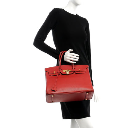Hermes Togo Birkin 35 Rouge Vif 2 of 35