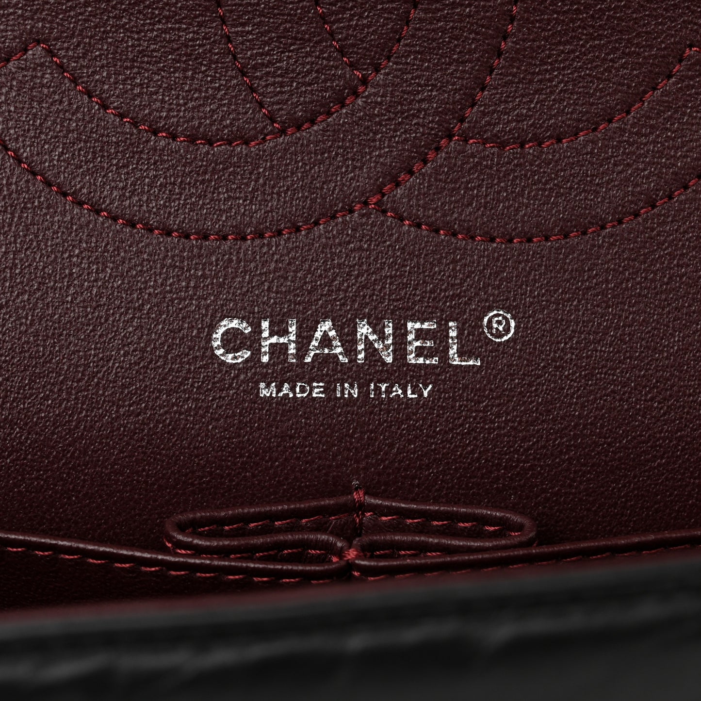 Aged Calfskin Quilted 2.55 Reissue 226 Flap Black