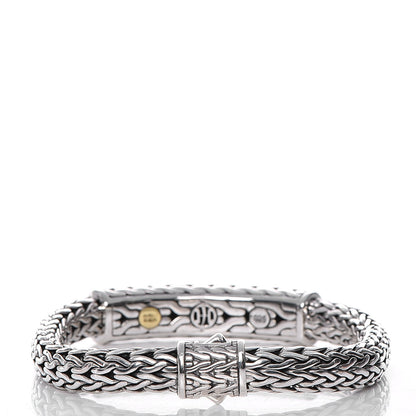 John Hardy Sterling Silver 22K Yellow Gold Chain Bracelet 4 of 7