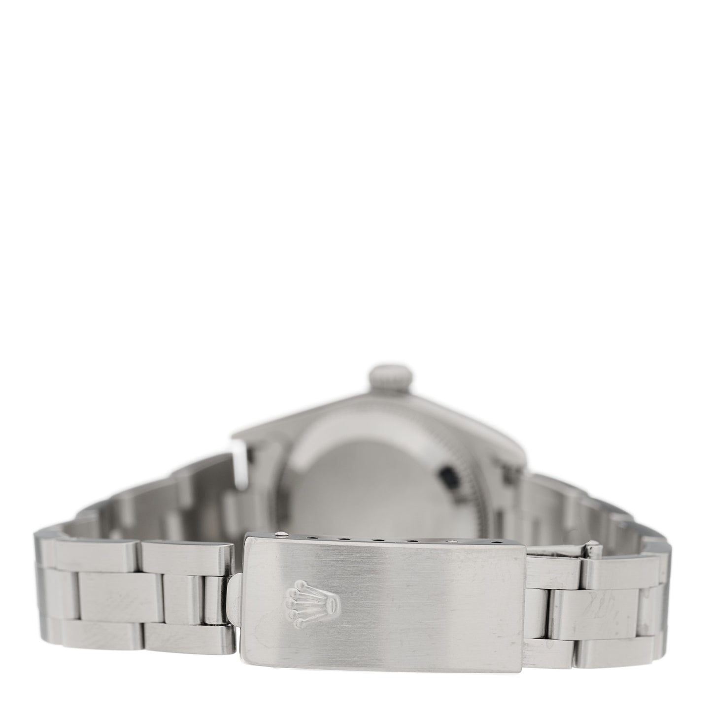 Stainless Steel 24mm Oyster Perpetual Watch Pink 76080