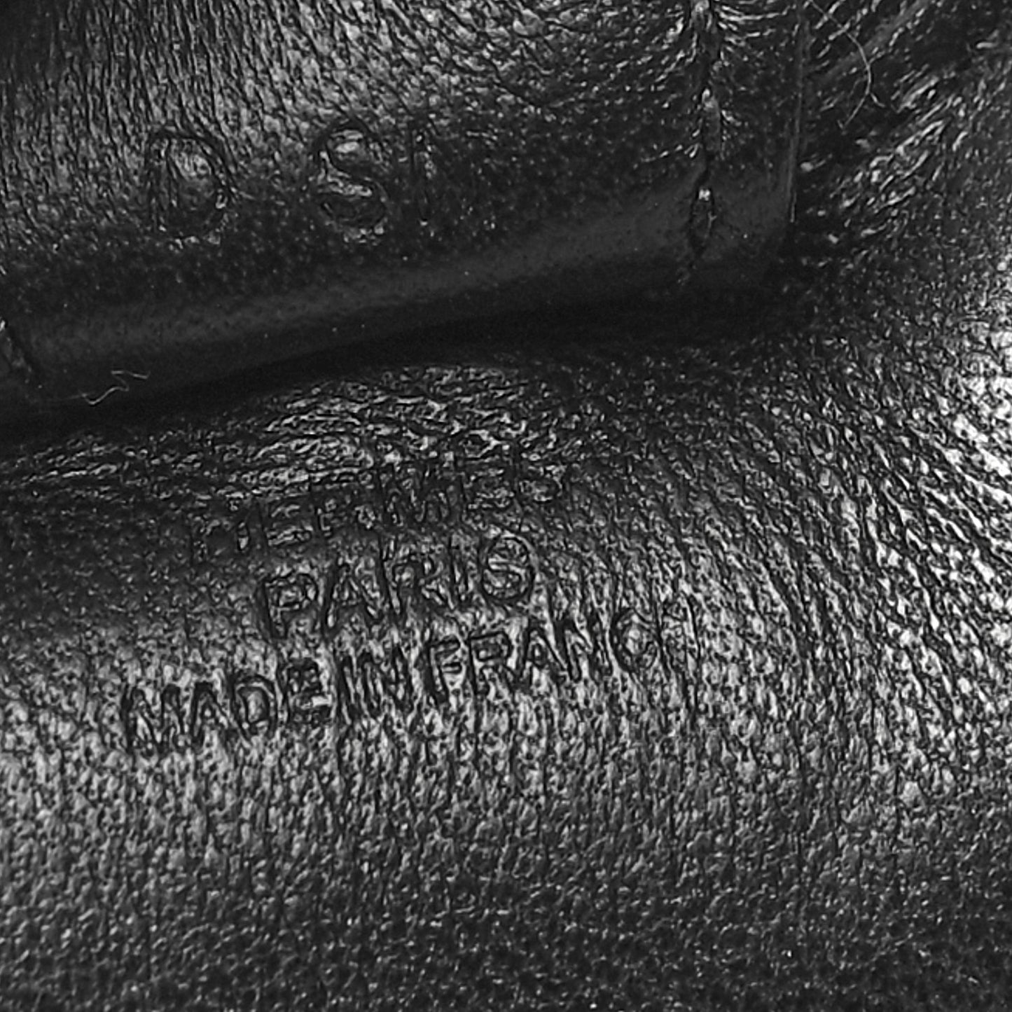 Milo Lambskin Grigri Rodeo Horse Bag Charm PM So Black