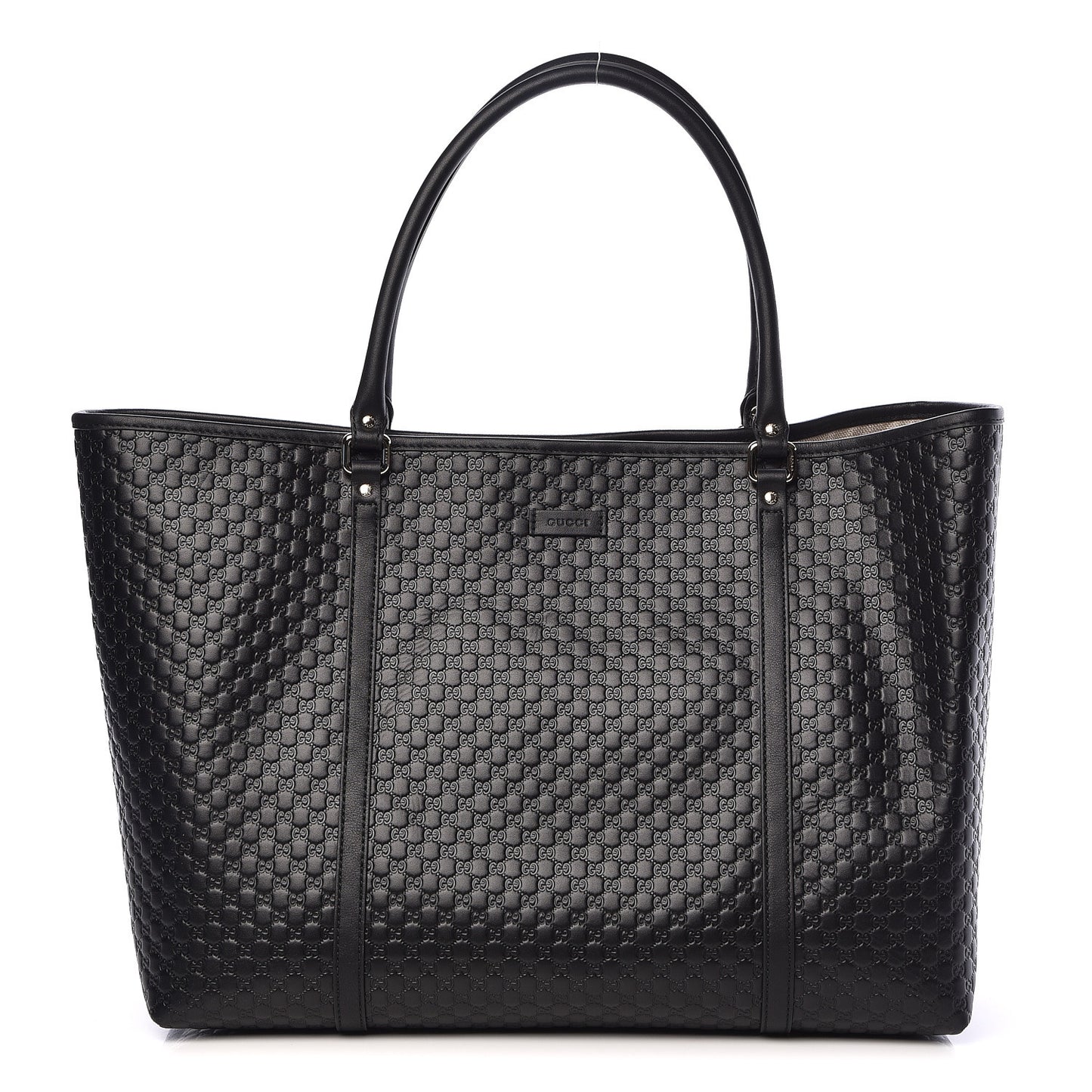 Microguccissima Large Joy Tote Black