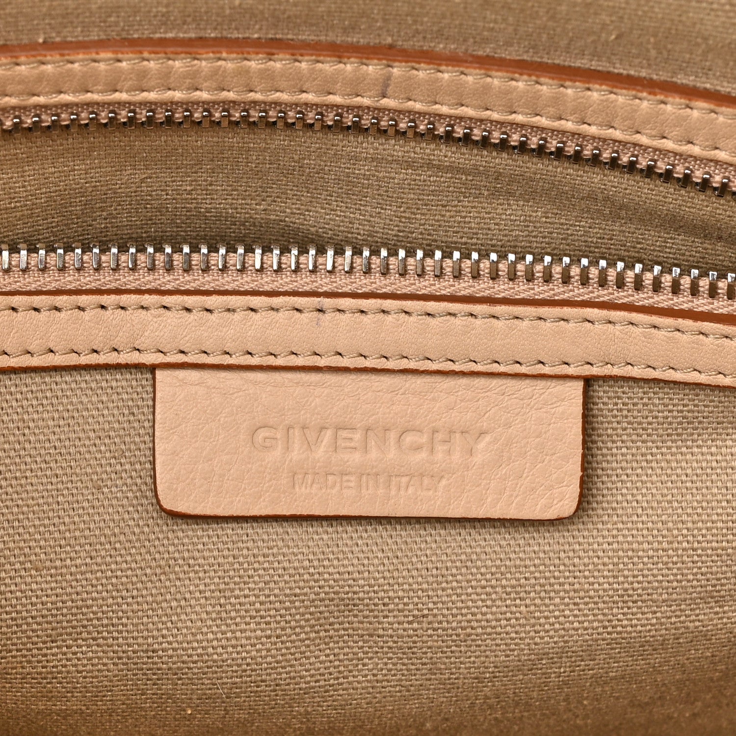 Givenchy Calfskin Plexiglass Medium Antigona Light Beige 6 of 16