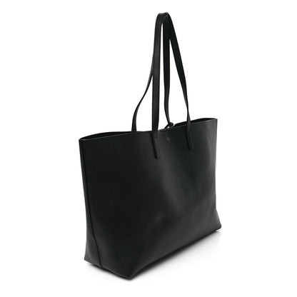 Saint Laurent Calfskin Large Shopping Tote Black 4 of 12