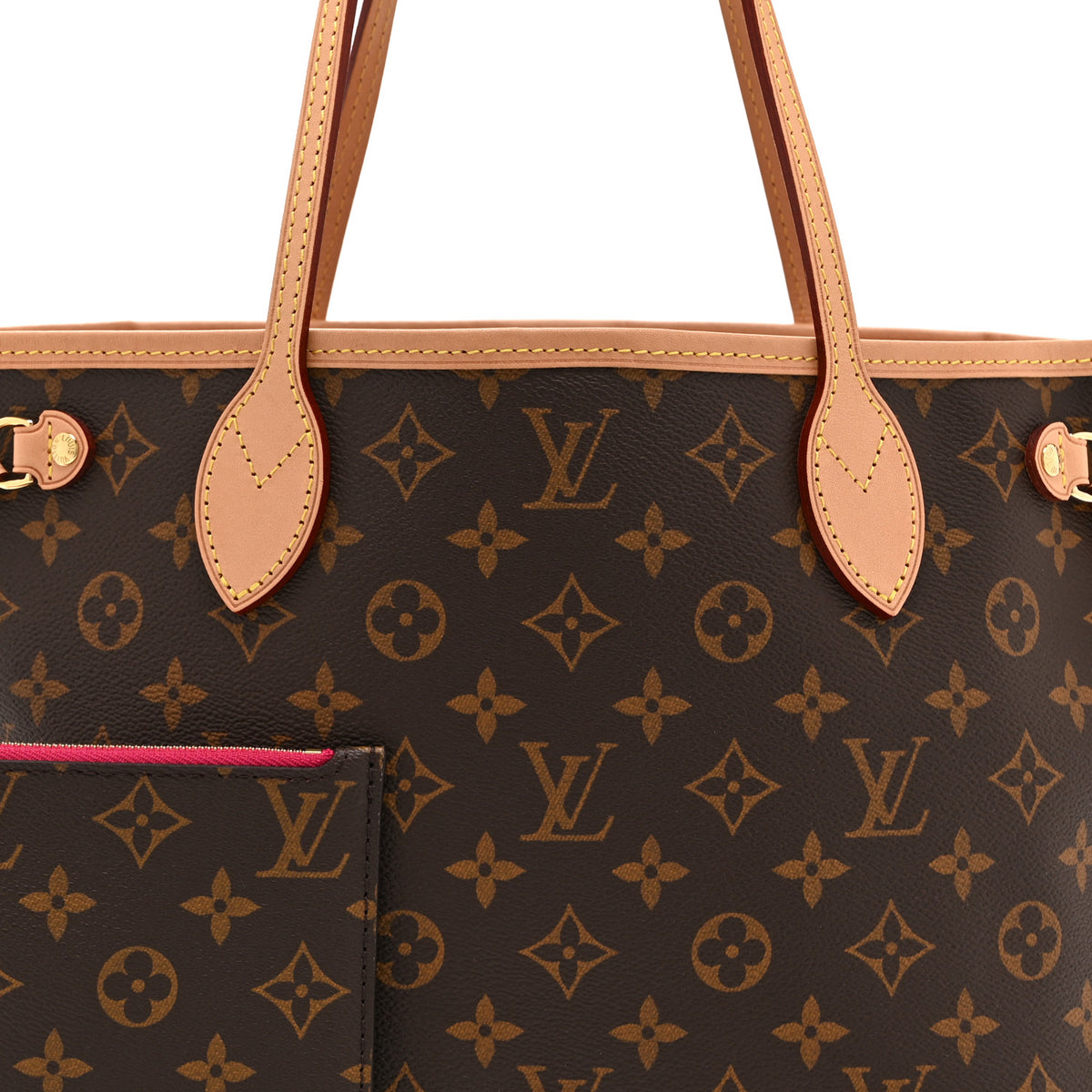 Louis Vuitton Monogram Neo Neverfull PM Fuchsia 8 of 10