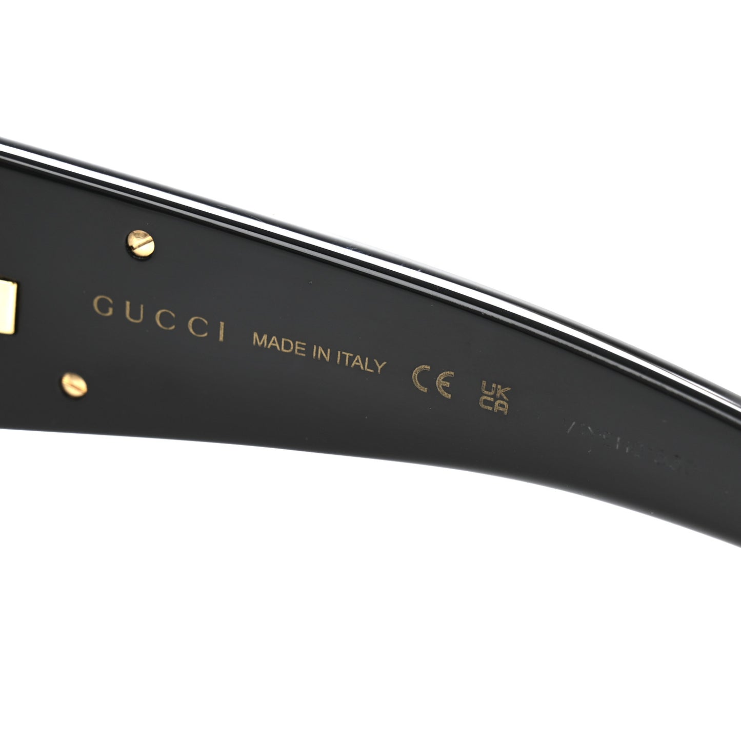 Acetate Oval Sunglasses GG1247S Black
