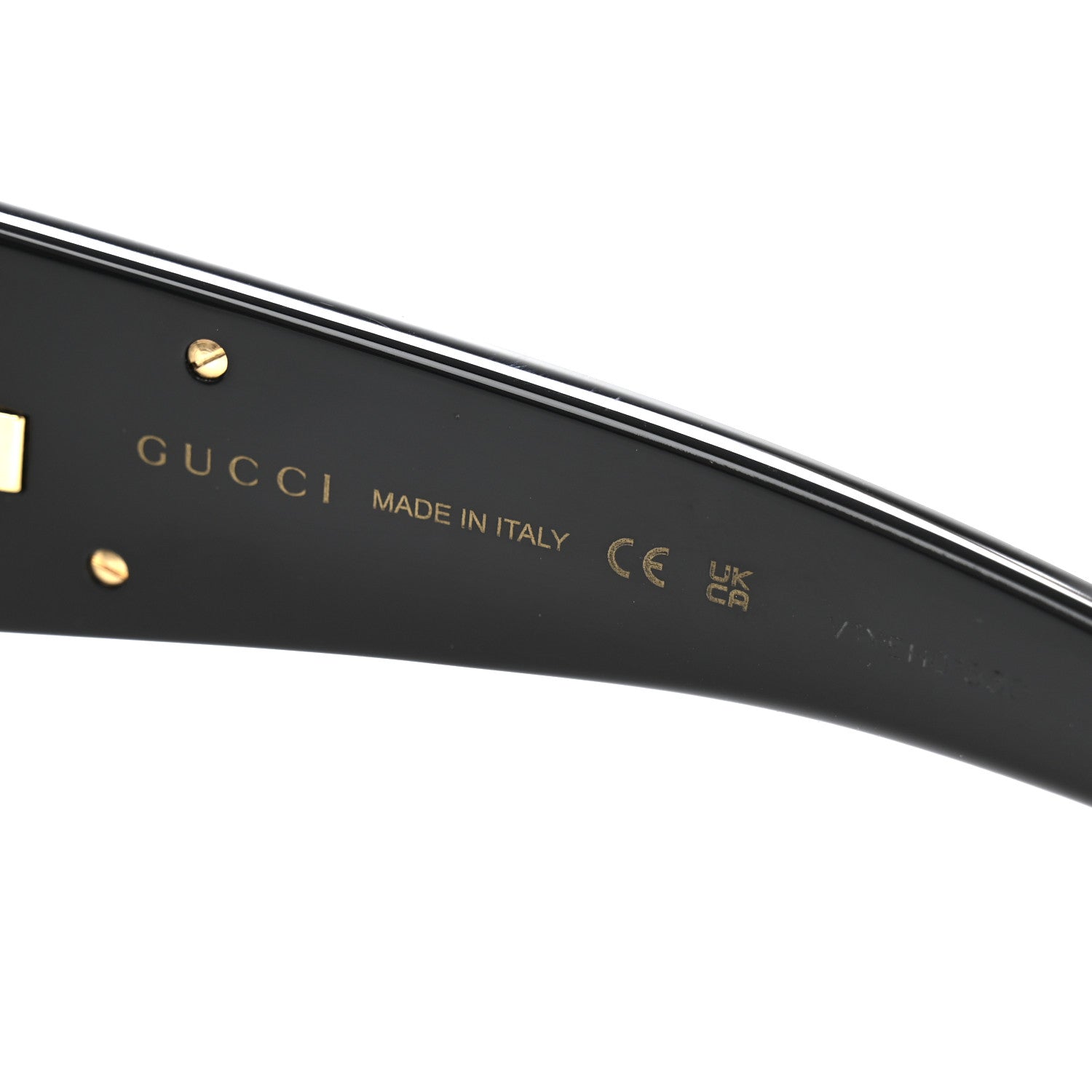 Gucci Acetate Oval Sunglasses GG1247S Black 5 of 9