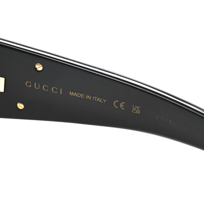 Gucci Acetate Oval Sunglasses GG1247S Black 5 of 9