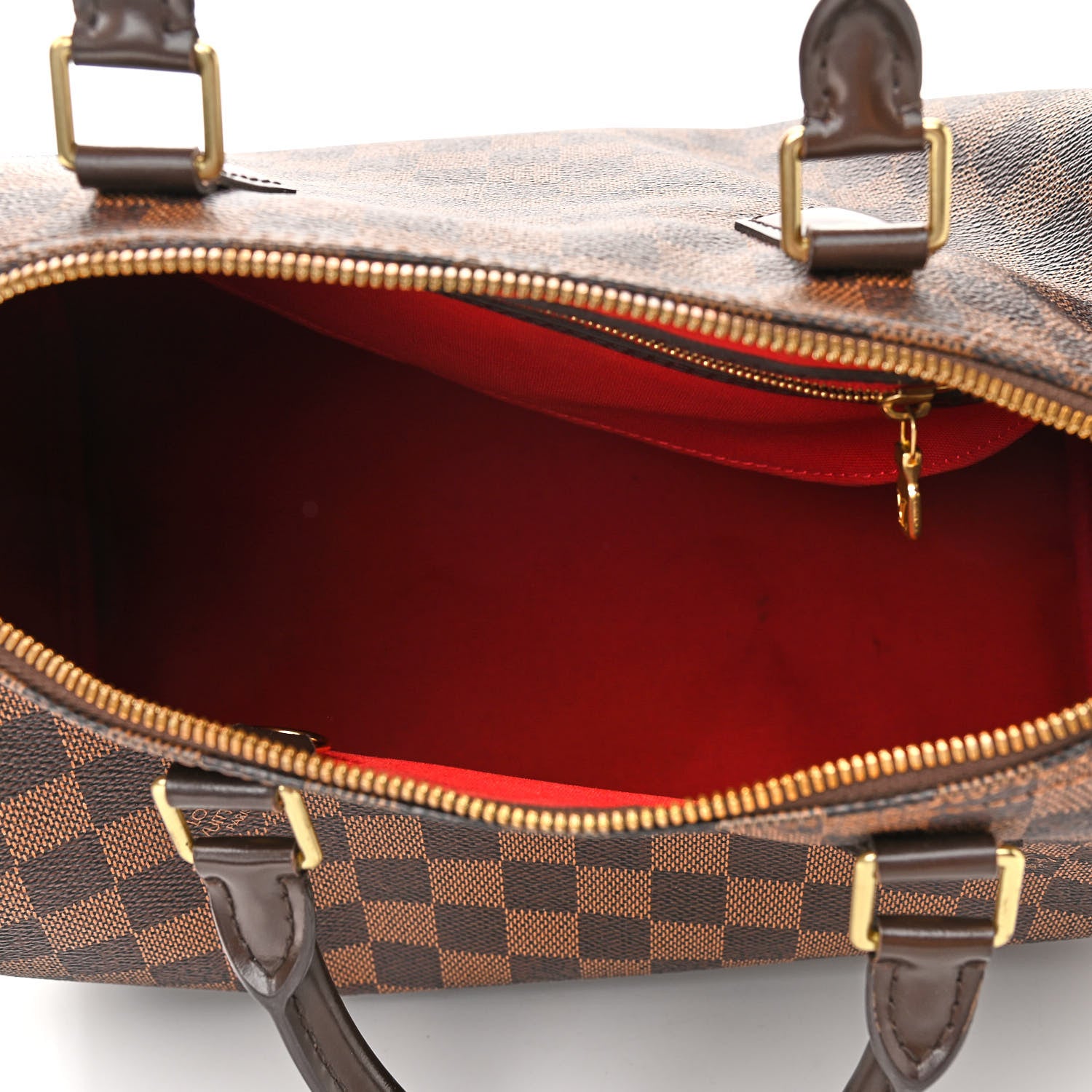 Louis Vuitton Damier Ebene Speedy Bandouliere 30 4 of 10