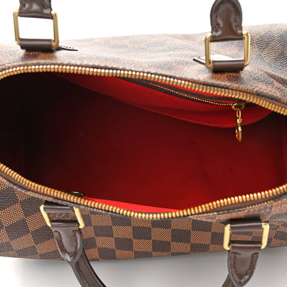 Louis Vuitton Damier Ebene Speedy Bandouliere 30 4 of 10