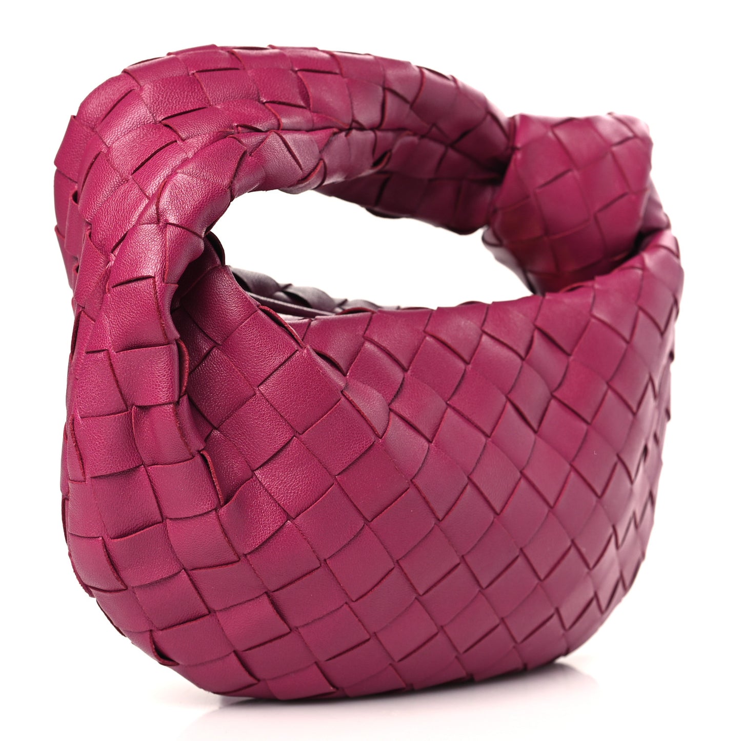 Nappa Intrecciato Mini Jodie Cinnabar