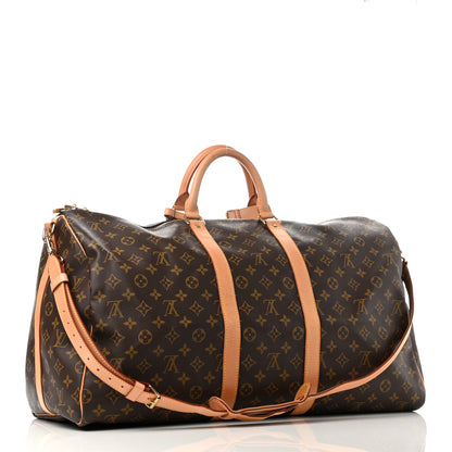 Louis Vuitton Monogram Keepall Bandouliere 55 3 of 16
