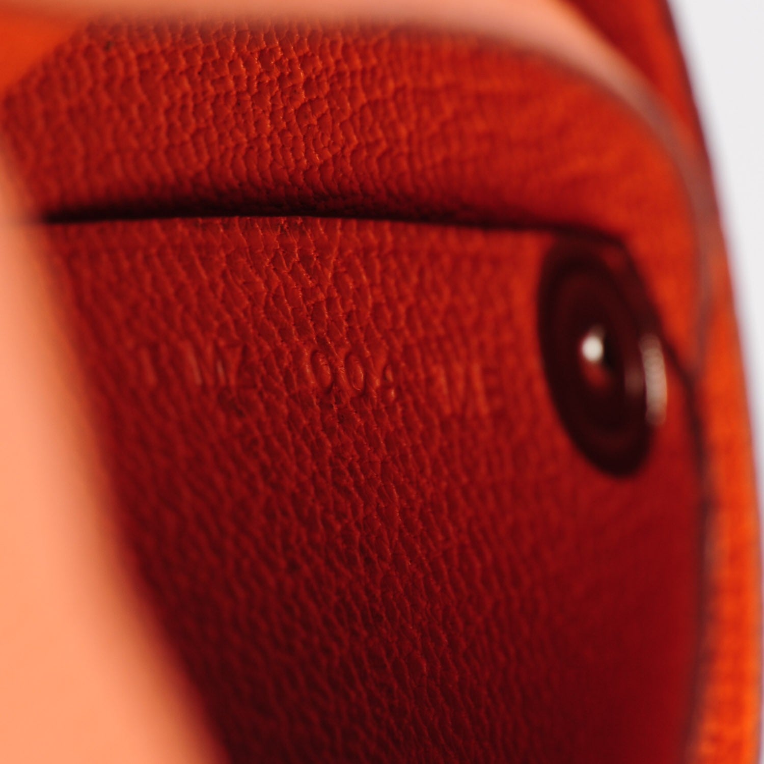 Hermes Chevre Mysore Bastia Orange 8 of 9
