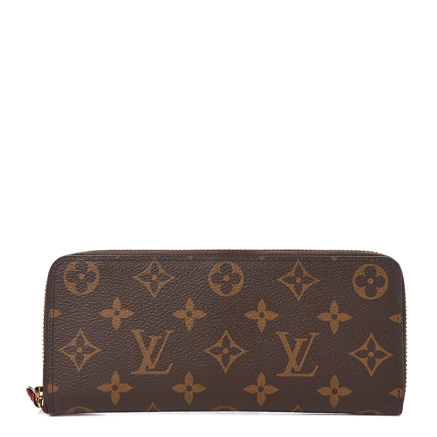 Louis Vuitton Monogram Clemence Wallet Fuchsia 1 of 6