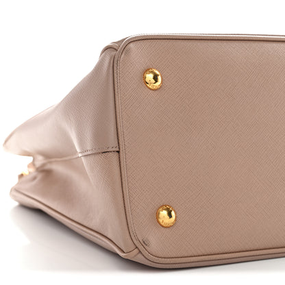 Prada Saffiano Lux Medium Tote Cammeo 10 of 13