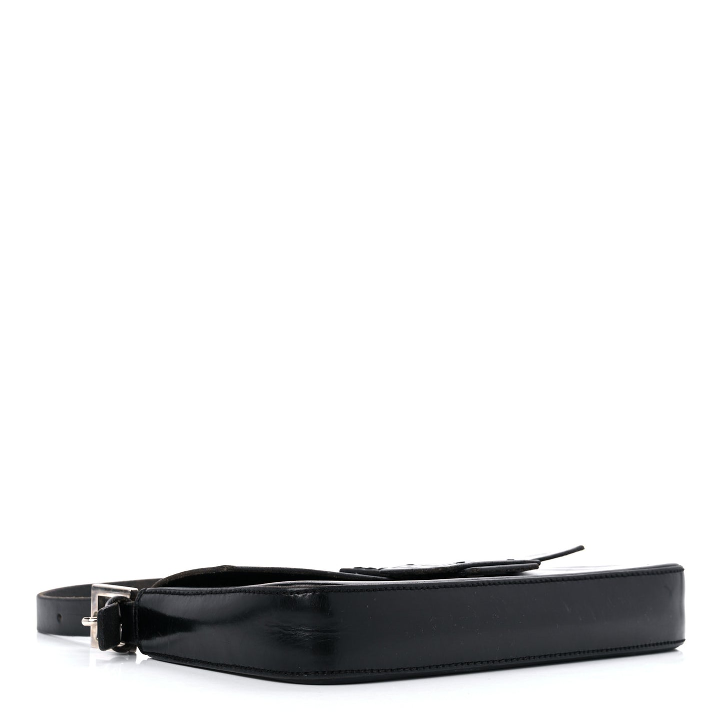 Calfskin Baguette Black