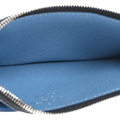 Louis Vuitton Taigarama Coin Card Holder Denim 5 of 7