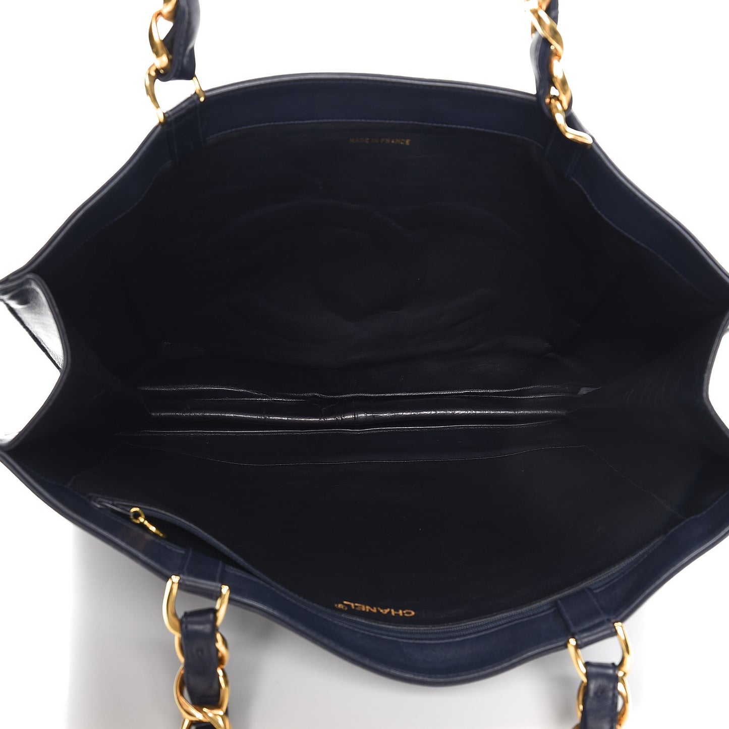 Lambskin CC Tote Navy