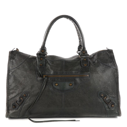 Balenciaga Agneau Classic Hardware Work Anthracite 1 of 11