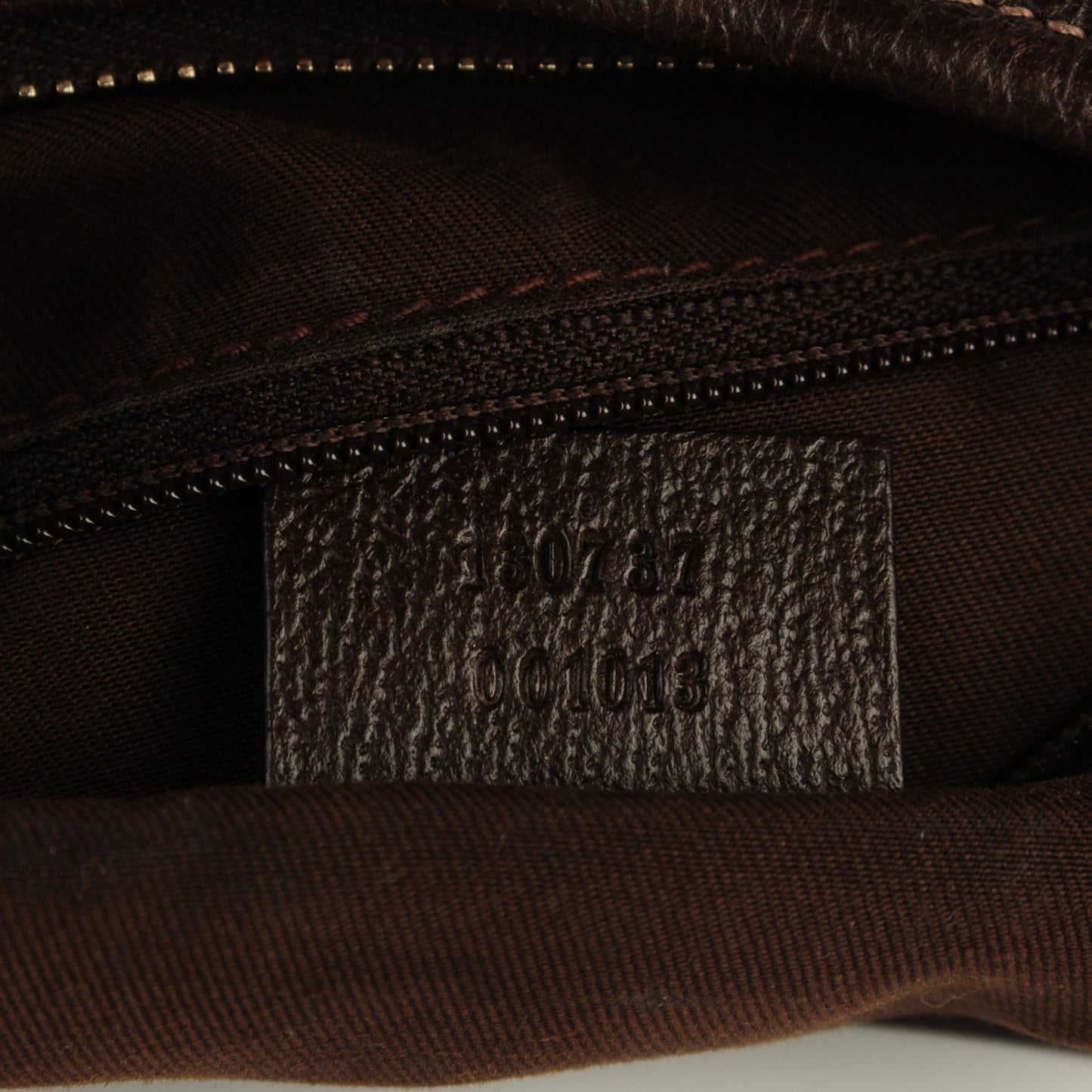 Monogram Large Abbey D Ring Hobo Brown