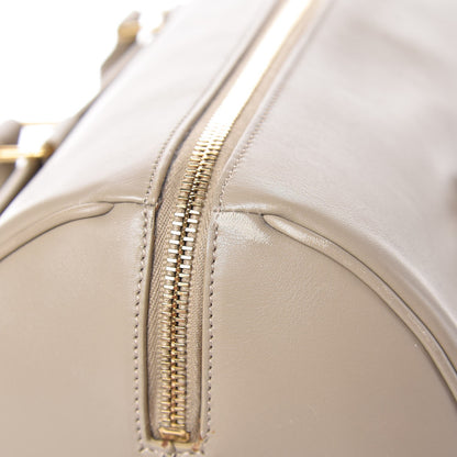 Saint Laurent Calfskin Classic Duffle 6 Beige Vintage 9 of 13