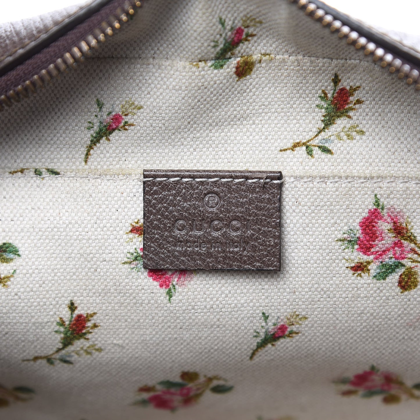 GG Supreme Monogram Web Neo Vintage Shoulder Bag Beige New Acero Crop